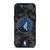 MINNESOTA TIMBERWOLVES BLACK CAMO iPhone 15 Plus Case Cover