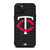 MINNESOTA TWINS BASEBALL BLACK iPhone 15 Plus Case Cover
