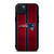 NEW ENGLAND PATRIOTS NFL METAL STRIPE iPhone 15 Plus Case Cover