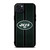NEW YORK JETS NFL METAL STRIPE iPhone 15 Plus Case Cover