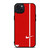 NIKE LOGO RED STRIPE iPhone 15 Plus Case Cover