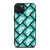 NIKE SB SKATEBOARD BOX PATTERN TURQUOISE iPhone 15 Plus Case Cover