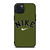 NIKE SWOOSH VINTAGE ARMY iPhone 15 Plus Case Cover