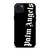 PALM ANGELS BLACK LOGO iPhone 15 Plus Case Cover