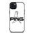 PING GOLF LOGO iPhone 15 Plus Case Cover