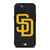 SAN DIEGO BROWN BASEBALL BLACK iPhone 15 Plus Case Cover