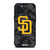 SAN DIEGO PADRES BASEBALL BLACK CAMO iPhone 15 Plus Case Cover