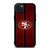 SAN FRANCISCO 49ERS NFL METAL STRIPE iPhone 15 Plus Case Cover