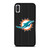 MIAMI DOLPHINS FOOTBALL TEXT iPhone X / XS Case Cover
