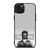 TRAVIS SCOTT SUPREME BLACK WHITE iPhone 15 Plus Case Cover