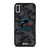 MIAMI MARLINS BASEBALL BLACK CAMO iPhone X / XS Case Cover