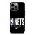 BROOKLYN NETS NBA BASKETBALL LOGO iPhone 13 Pro Case Cover