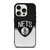 BROOKLYN NETS NBA BASKETBALL LOGO 2 iPhone 15 Pro Case Cover