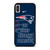 NEW ENGLAND PATRIOTS NFL FOOTBALL FANS 3 iPhone X / XS Case Cover