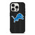 DETROIT LIONS FOOTBALL TEXT iPhone 15 Pro Case Cover