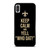 NEW ORLEANS SAINTS NFL FOOTBALL WHO DAT CHANTS 2 iPhone X / XS Case Cover