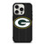 GREEN BAY PACKERS FOOTBALL TEXT iPhone 15 Pro Case Cover