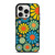HIPPIE FLOWER PATTERN iPhone 15 Pro Case Cover