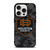 HOUSTON DYNAMO FC MLS BLACK CAMO iPhone 15 Pro Case Cover