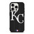 KANSAS CITY ROYALS BASEBALL BLACK iPhone 15 Pro Case Cover
