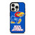 KANSAS JAYHAWKS ROCK CHALK iPhone 15 Pro Case Cover