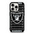 LAS VEGAS RAIDERS FOOTBALL FIELD iPhone 15 Pro Case Cover
