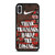 NIKE SWOOSH QUOTES iPhone X / XS Case Cover