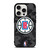 LOS ANGELES CLIPPERS BLACK CAMO iPhone 15 Pro Case Cover