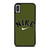 NIKE SWOOSH VINTAGE ARMY iPhone X / XS Case Cover