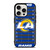 LOS ANGELES RAMS FOOTBALL FIELD iPhone 15 Pro Case Cover