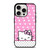 LOVELY HELLO KITTY iPhone 15 Pro Case Cover