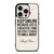 MARILYN MONROE QUOTES iPhone 15 Pro Case Cover