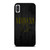 NIRVANA ROCK BAND WOODEN LOGO iPhone X / XS Case Cover