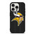 MINNESOTA VIKINGS FOOTBALL TEXT iPhone 15 Pro Case Cover