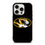 MISSOURI TIGERS FOOTBALL LOGO iPhone 15 Pro Case Cover