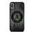 OAKLAND ATHLETICS BASEBALL MLB WOOD LOGO iPhone X / XS Case Cover