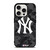 NEW YORK YANKEES BASEBALL BLACK CAMO iPhone 15 Pro Case Cover