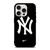 NEW YORK YANKEES NIKE BLACK iPhone 15 Pro Case Cover NEW YORK YANKEES NIKE BLACK iPhone 15 Pro Case Cover