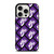 NIKE SB SKATEBOARD BOX PATTERN PURPLE iPhone 15 Pro Case Cover