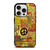 PEACE TAPESTRY PATTERN iPhone 15 Pro Case Cover