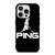 PING GOLF BLACK LOGO iPhone 15 Pro Case Cover