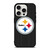 PITTSBURGH STEELERS FOOTBALL TEXT iPhone 15 Pro Case Cover