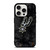 SAN ANTONIO SPURS BASKETBALL NBA FIRE iPhone 15 Pro Case Cover