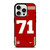 SAN FRANCISCO 49ERS TRENT WILLIAMS 71 NFL NIKE iPhone 15 Pro Case Cover