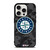 SEATTLE MARINERS BASEBALL BLACK CAMO iPhone 15 Pro Case Cover