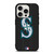 SEATTLE MARINERS BASEBALL BLACK iPhone 15 Pro Case Cover