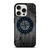 SEATTLE MARINERS BASEBALL MLB WOOD LOGO iPhone 15 Pro Case Cover