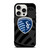SPORTING KANSAS CITY MLS BLACK iPhone 15 Pro Case Cover