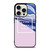 TUMBLR GOOD VIBES ONLY PINK MARBLE iPhone 15 Pro Case Cover