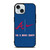 ATLANTA BRAVES NIKE MLB BASEBALL iPhone 15 Case Cover